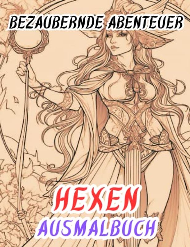 Bezaubernde Abenteuer Hexen Ausmalbuch: Entfesseln Sie Ihre innere Magie, Tauchen Sie ein in die fesselnde Welt der Zauberei und des Wunders