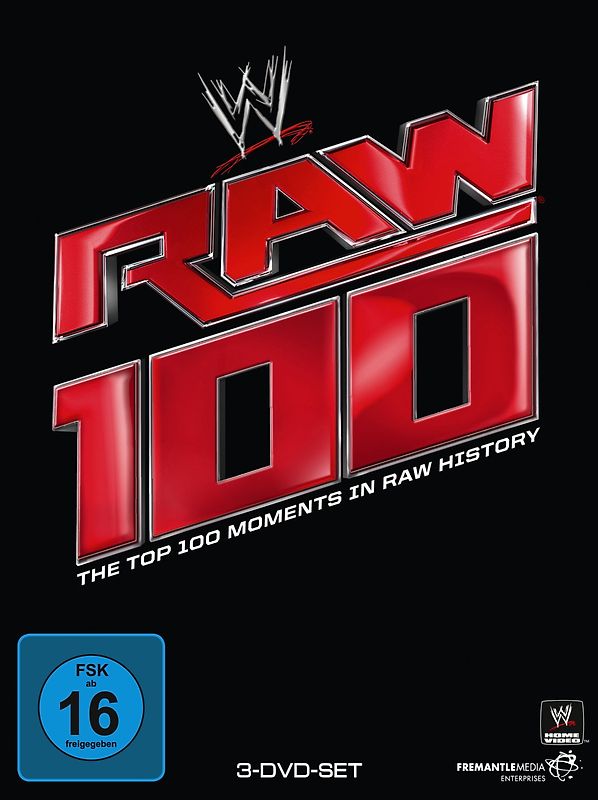 Top 100 Raw Moments [3 DVDs] DVD