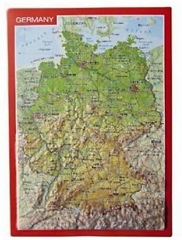 Reliefpostkarte Deutschland - Markgraf, André