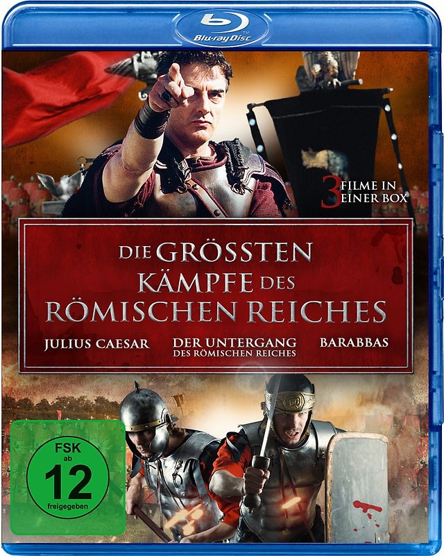 Die Die größten Kämpfe des Römischen Reiches [3 Discs] Blu-ray Disc