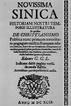 Novissima Sinica (1697). Das Neueste von China