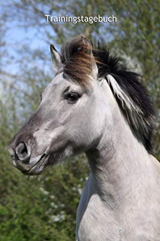 Trainingstagebuch: für ein komplettes Jahr mit Deinem Konik (datumsunabhängig) (Konik - alle Bücher: Trainingstagebuch, Krankenakte und Diät Tagebuch, Band 1)