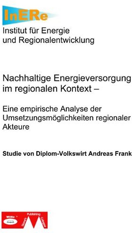 Nachhaltige Energieversorgung im regionalen Kontext