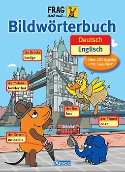 Frag doch mal die Maus, Bildwörterbuch Deutsch - Englisch