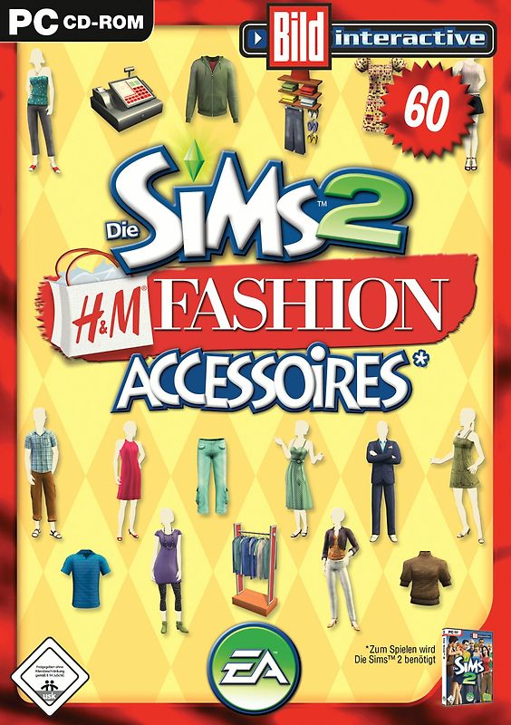 Die Sims 2: H&M Fashion - Accessoires [AddOn] PC Spiele