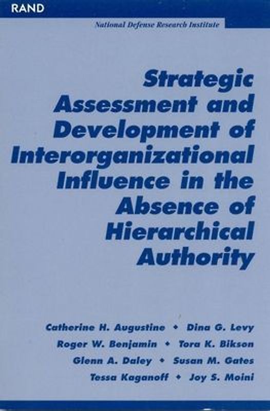 Strategic Assessment and Development of Interorganizational Influence in the Absence of Hierarchical Authority