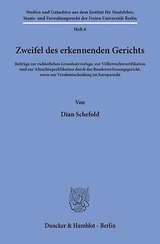 Zweifel des erkennenden Gerichts.