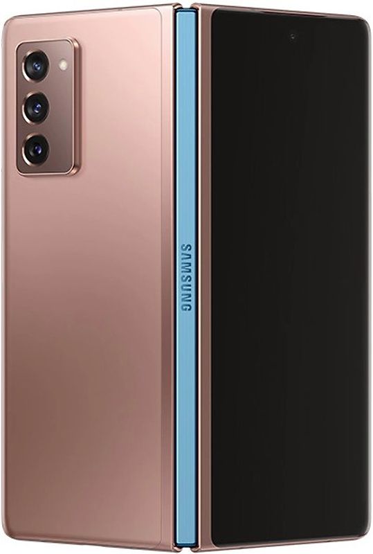 Samsung Galaxy Z Fold2 5G Dual SIM 256 Go [charnière bleu] bronze