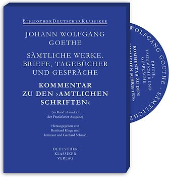 Sämtliche Werke. Briefe, Tagebücher und Gespräche Amtliche Schriften