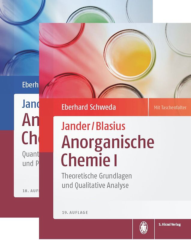 Package: Jander/Blasius, Anorganische Chemie I + II