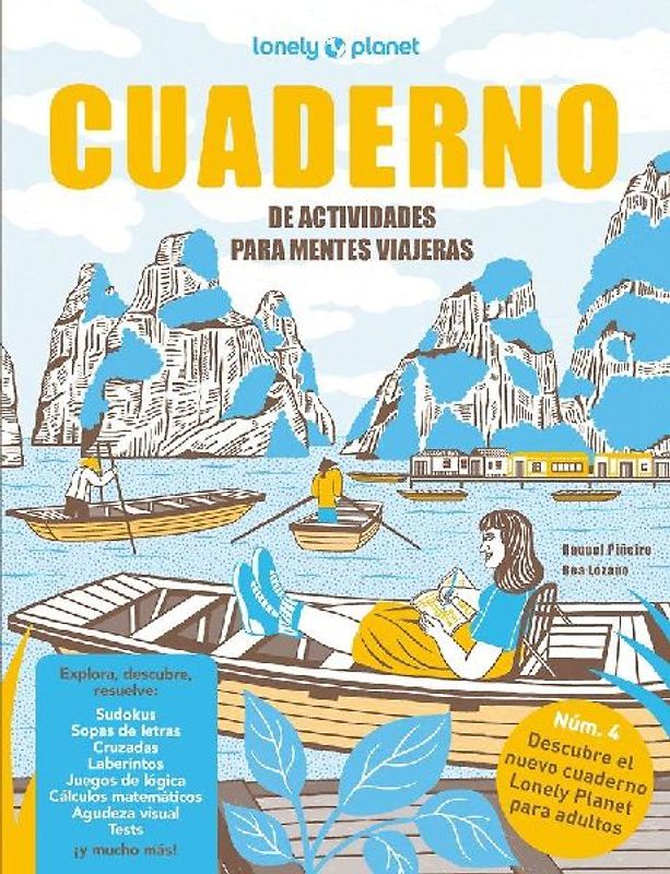 Cuaderno de actividades para mentes viajeras vol. 4