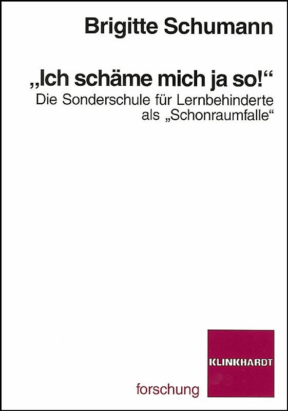 "Ich schäme mich ja so!"