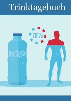 Trinktagebuch: Genug trinken leicht gemacht - notiere deine Trinkmenge in diesem Buch!