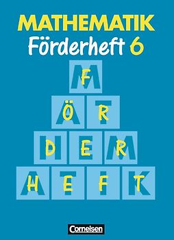 Mathematik Förderschule - Förderhefte - Band 6