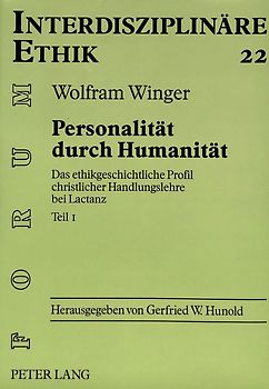 Personalität durch Humanität