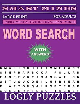 Word Search Book Large Print for Adults: 2400+ words New Fun and Relaxing Puzzles Book for Adults & Seniors with Answers Key