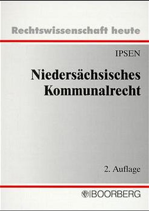Niedersächsisches Kommunalrecht