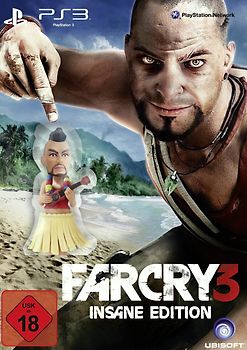 Far Cry 3 [Insane Edition inkl. Wackelfigur und Überlebensführer] PlayStation 3