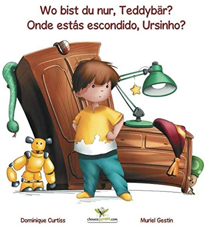 Wo bist du nur, Teddybär? - Onde estás escondido, Ursinho?