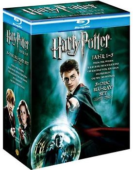 Harry Potter 1-5 Blu-Ray Box (5 Discs) Blu-ray Disc