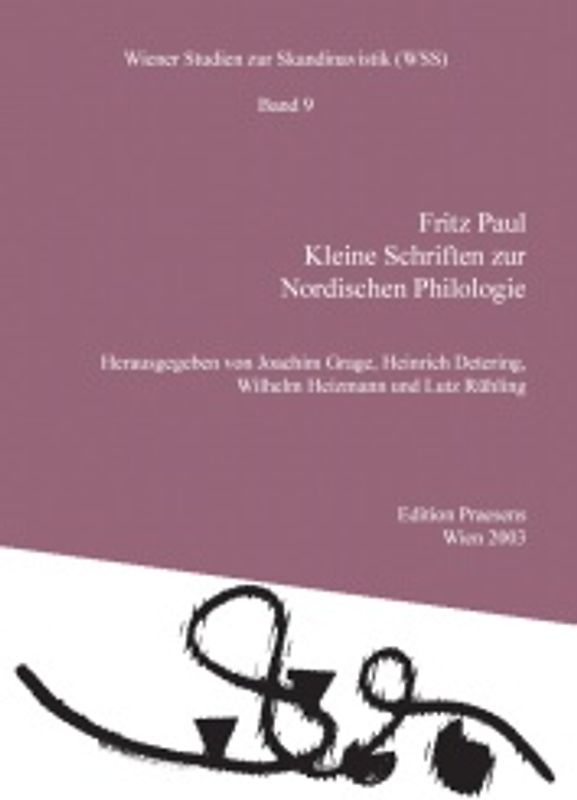Kleine Schriften zur Nordischen Philologie