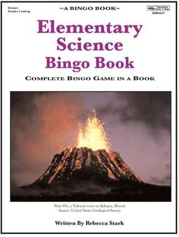 Elementary Science Bingo Book: Complete Bingo Game In A Book