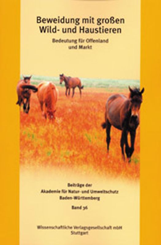 Beweidung mit großen Wild- und Haustieren