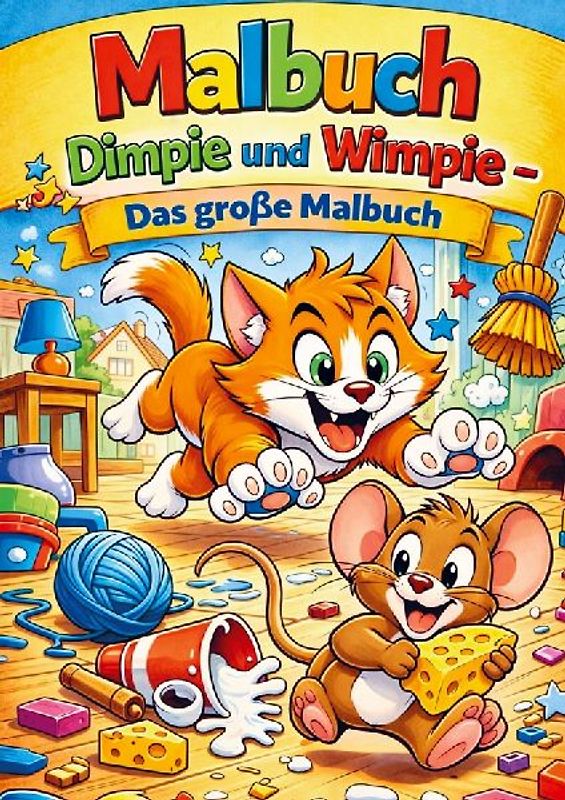 Malbuch, Dimpie und wimpie