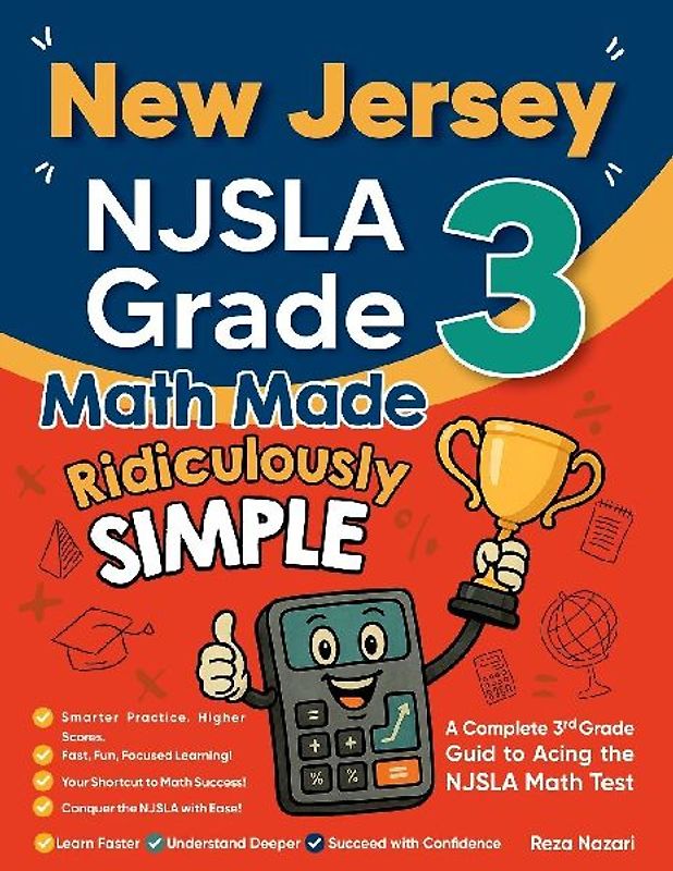 New Jersey NJSLA Grade 3 Math Made Ridiculously Simple