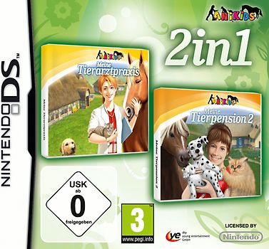 2 in 1: Meine Tierarztpraxis + Meine Tierpension 2 Nintendo DS