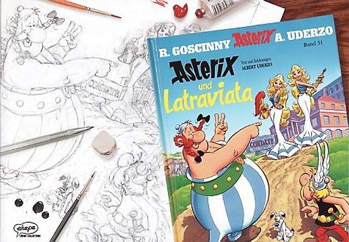 Asterix und Latraviata - Das Skizzenbuch