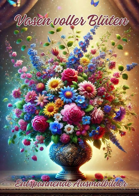 Vasen voller Blüten