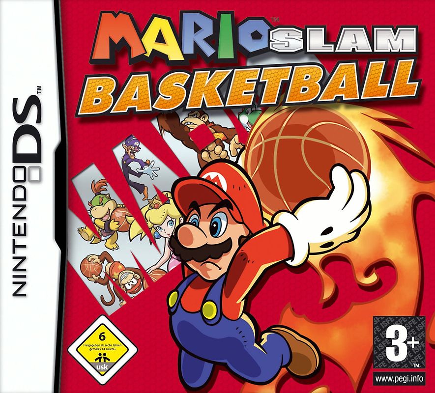 Mario Slam Basketball Nintendo DS