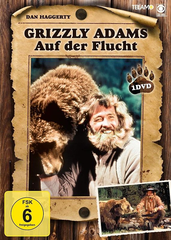 Grizzly Adams auf der Flucht DVD
