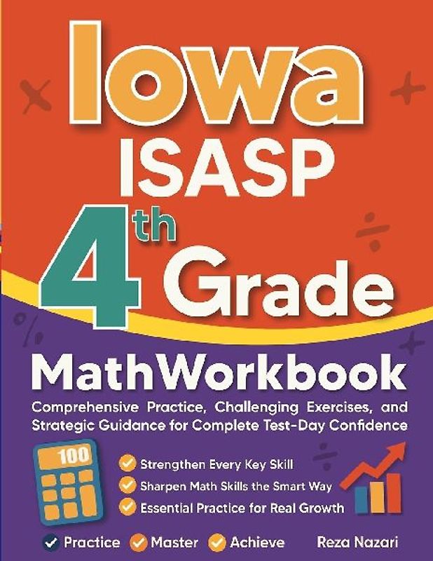 Iowa ISASP Grade 4 Math Workbook