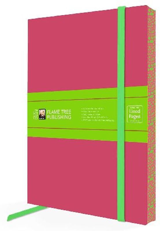 Lipstick Pink Artisan Paperback Notebook