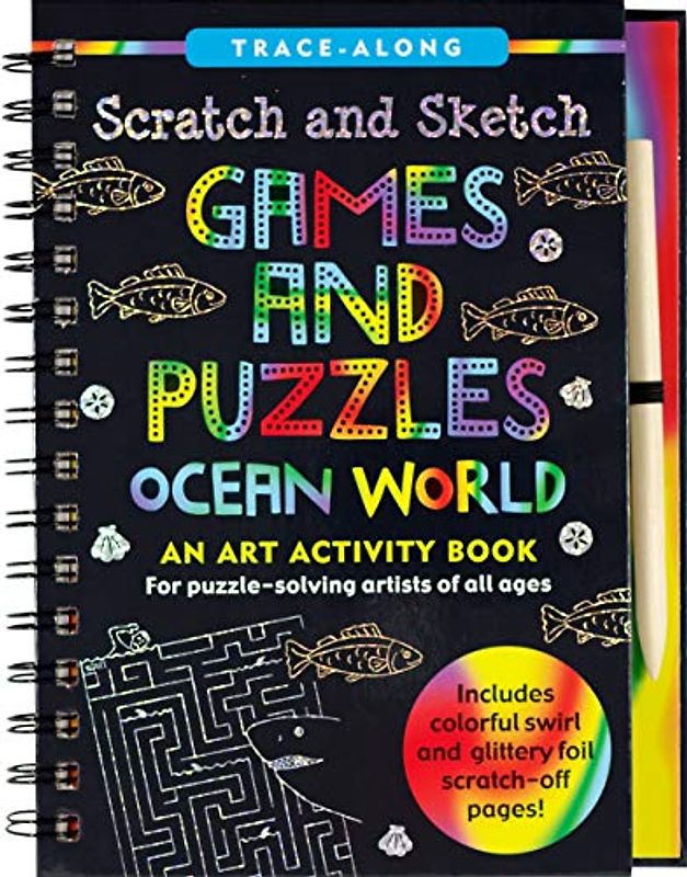Scratch & Sketch Games & Puzzles: Ocean World