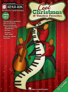 Jazz Play Along Volume 111 Cool Christmas All Inst Book/Cd: 10 Timeless Favorites (Jazz Play-Along, 111)