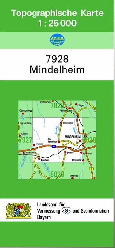 TK25 7928 Mindelheim