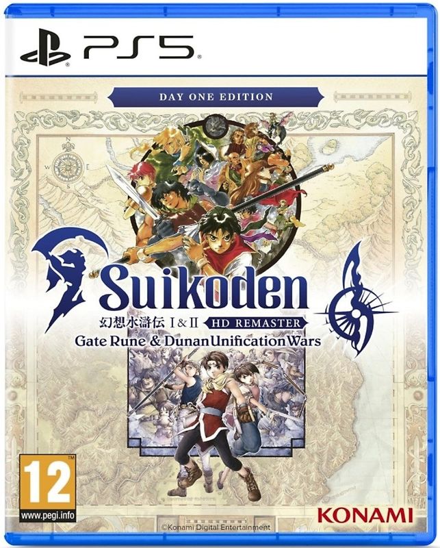 Suikoden I and II HD Remaster [Day One Edition, Import] PlayStation 5