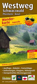 Westweg Schwarzwald, Pforzheim - Basel