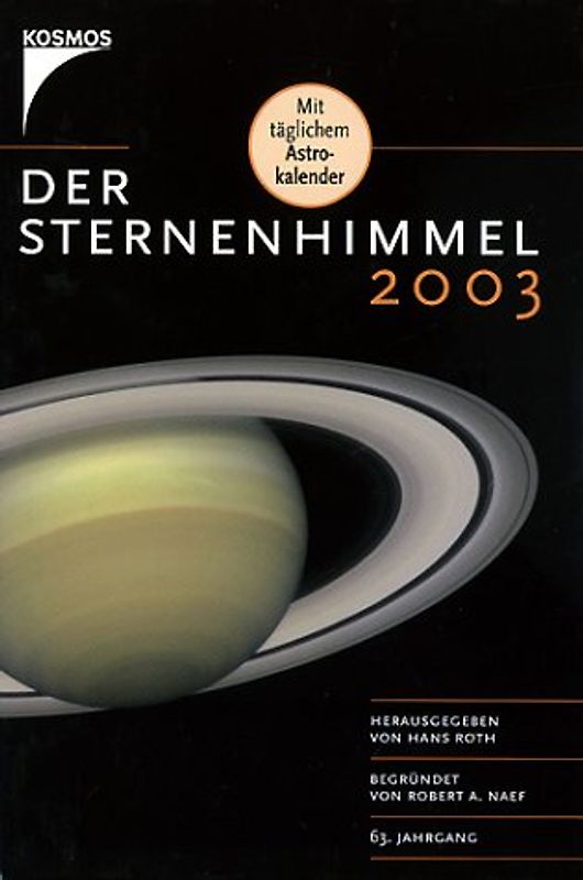 Der Sternenhimmel 2003. Aufbereitete Beobachtungsdaten für jeden Tag