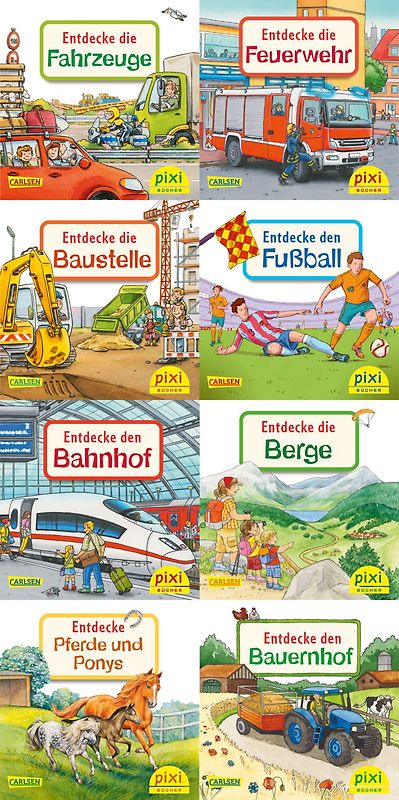 Pixi-8er-Set 240: Entdecke deine Welt 3 (8x1 Exemplar)