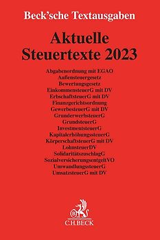 Aktuelle Steuertexte 2023