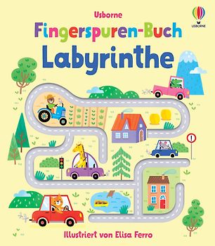 Fingerspuren-Buch: Labyrinthe