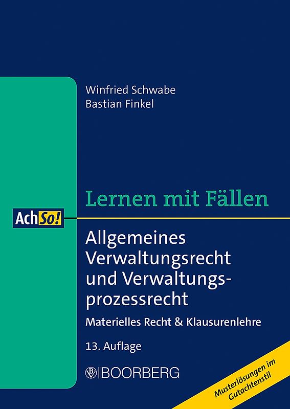 Allgemeines Verwaltungsrecht und Verwaltungsprozessrecht