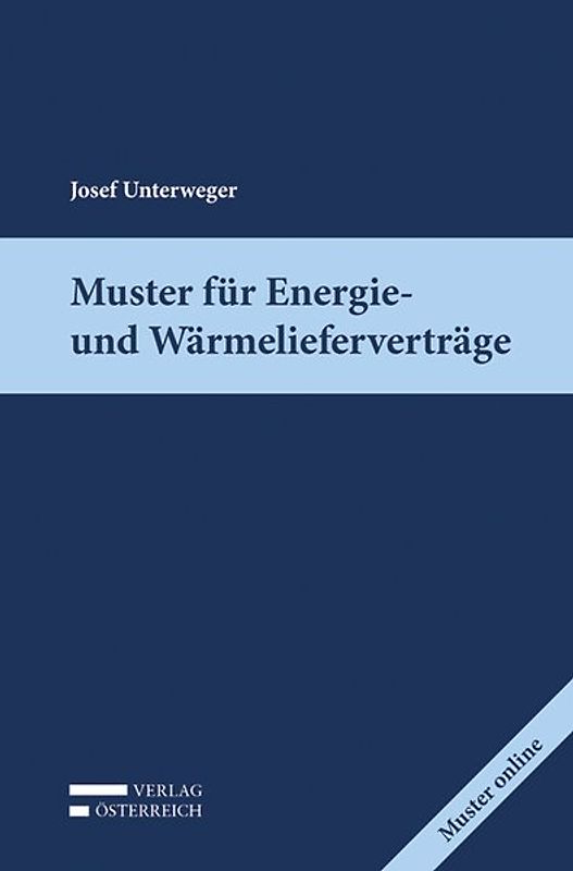 Muster für Energie- und Wärmelieferverträge