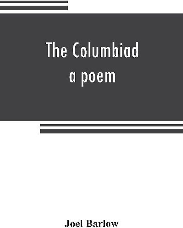 The Columbiad a poem