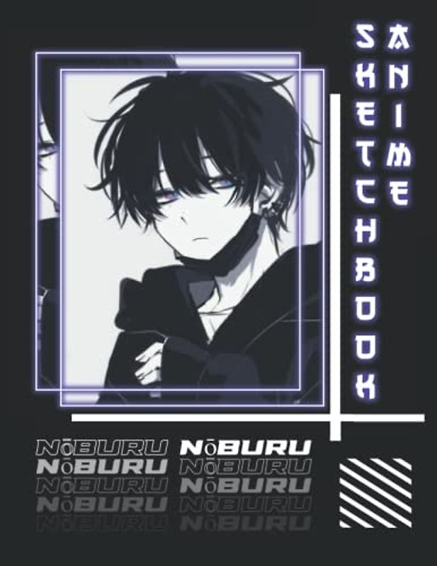 Anime Sketchbook: Anime Manga Japanese Art Sketchbook, 120 Pages, Blank Paper for Drawing, Doodling or Sketching | Anime Fans Gift | (Sketchbooks) VOL 18