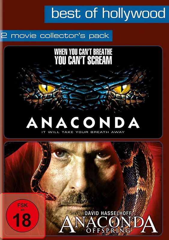 Best Of Hollywood: 2 Movie Coll. 55 Anaconda / Anaconda: Offspring DVD